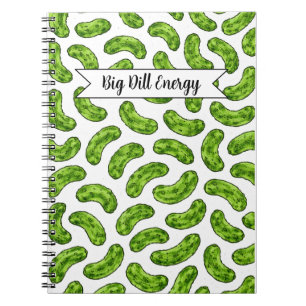 Caderno Espiral Big Dill Energy