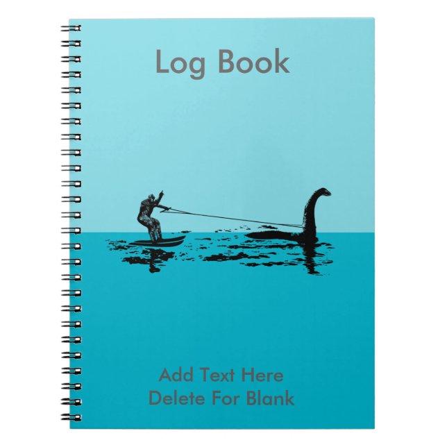 Caderno Espiral Big Foot e Nessie (Frente)