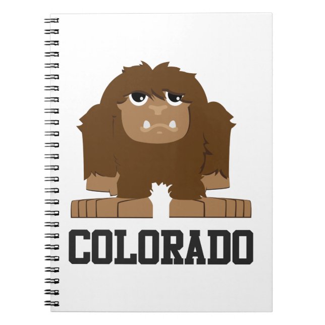 Caderno Espiral Bigfoot Colorado (Frente)