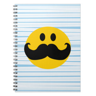 Caderno Espiral Bigode