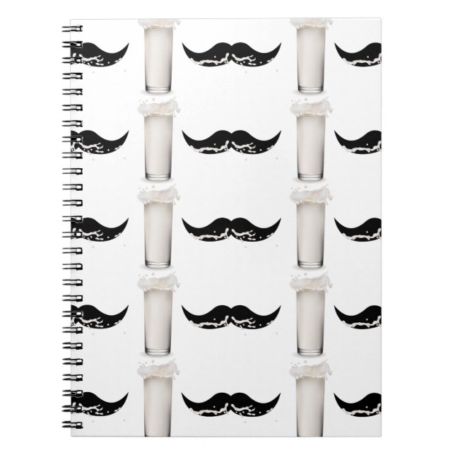 Caderno Espiral Bigode de Leite (Frente)