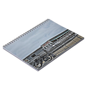 Caderno Espiral Bike On The Boardwalk de Shirley Taylor