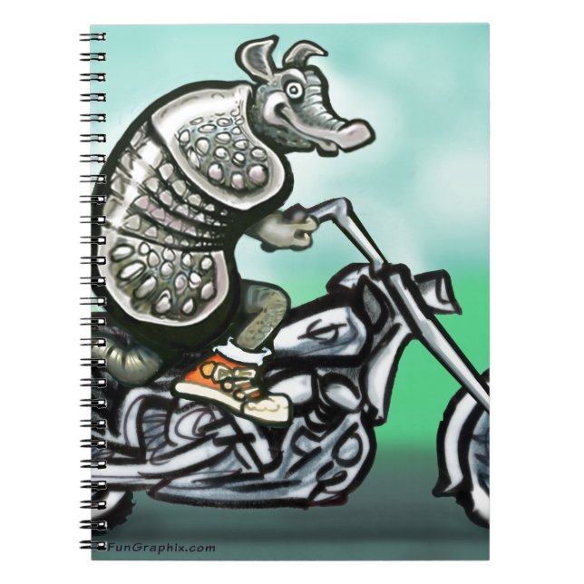 Caderno Espiral Biker Club Dillo (Frente)