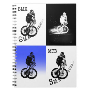 Caderno Espiral Biker de montanha MTB BMX