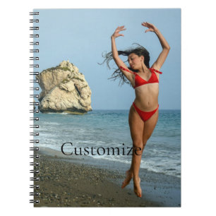 Caderno Espiral Bikini Model Dancing Thunder_Cove