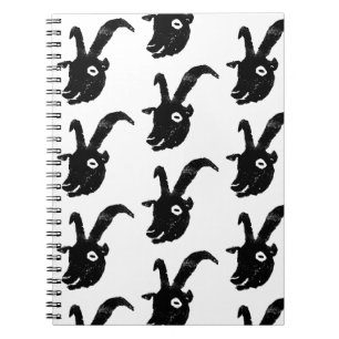 Caderno Espiral Billy Goat Potato Impressão