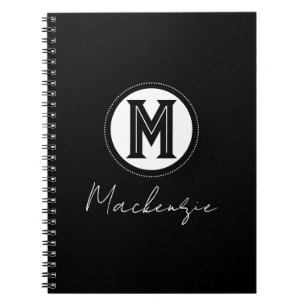 Caderno Espiral Binário do Anel do Office 3 do Na moda Modern Scri