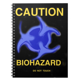 Caderno Espiral Biohazard