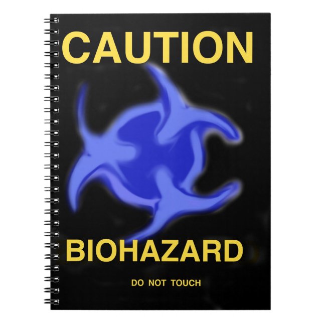 Caderno Espiral Biohazard (Frente)