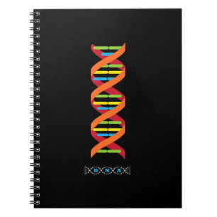 Caderno Espiral biologia dna molécula genes de professores de ciên