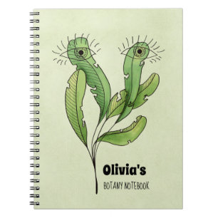 Caderno Espiral Biologia do amante de plantas de notebook da Botân