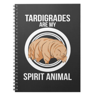 Caderno Espiral Biólogo Tardigrade do urso da água da