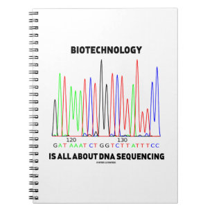 Caderno Espiral Biotecnologia É Tudo Sobre Sequência De DNA