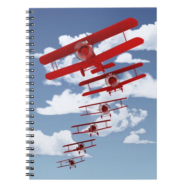 Caderno Espiral Biplano retro (Frente)