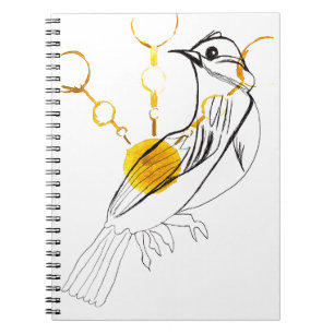 Caderno Espiral Bird Sings