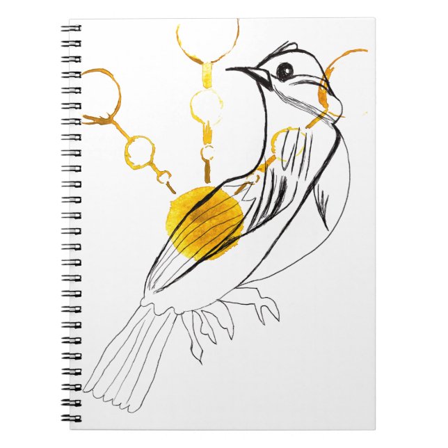Caderno Espiral Bird Sings (Frente)