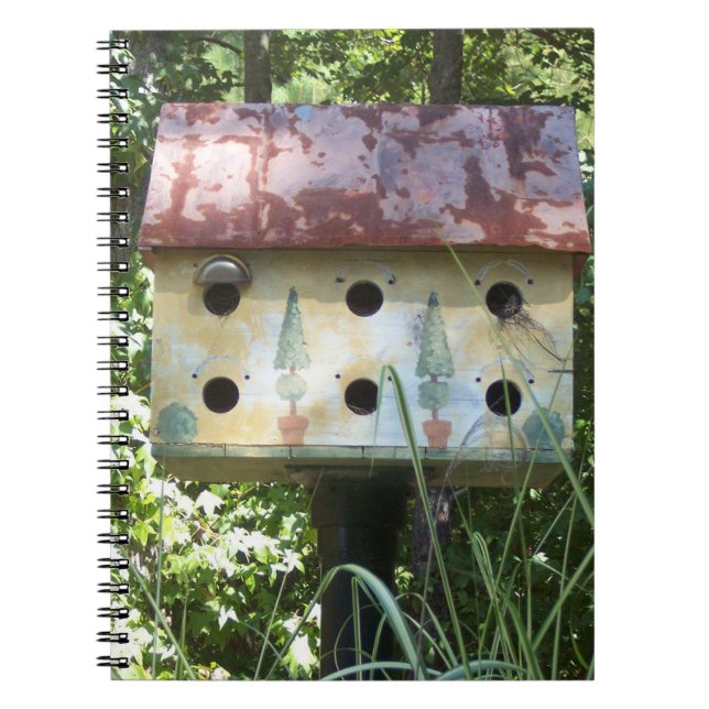 Caderno Espiral Birdhouse (Frente)