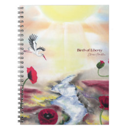 Caderno Espiral Birth of Liberty
