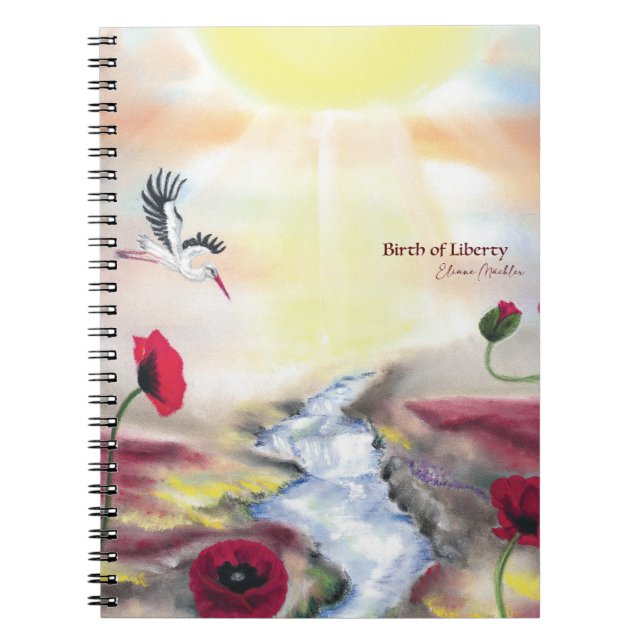 Caderno Espiral Birth of Liberty (Frente)