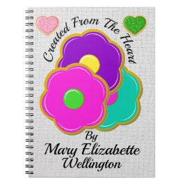 Caderno Espiral BISCOITOS Criados Por ...