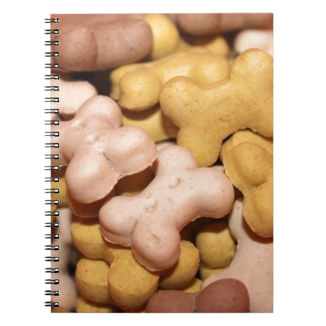Caderno Espiral Biscoitos de cães (Frente)