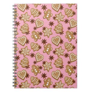 Caderno Espiral Biscoitos de Natal