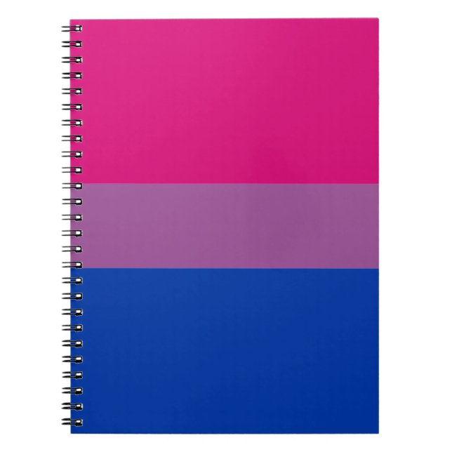 Caderno Espiral Bisexual Pride (Frente)