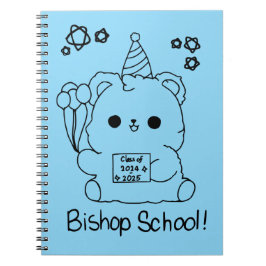 Caderno Espiral Bishop 2025