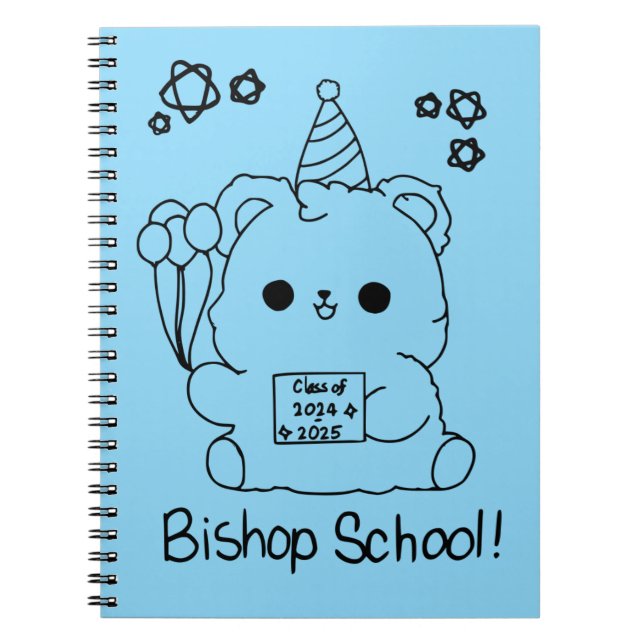 Caderno Espiral Bishop 2025 (Frente)