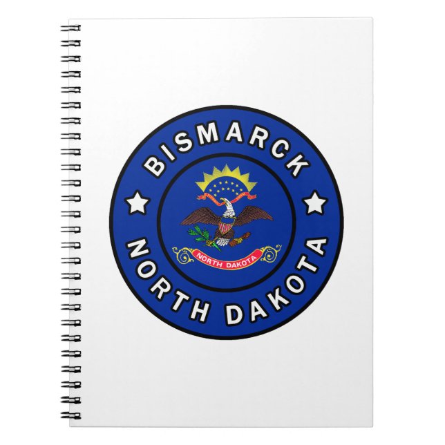 Caderno Espiral Bismarck North Dakota (Frente)