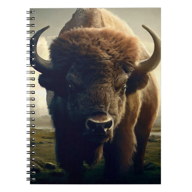Caderno Espiral Bison Painting (Frente)