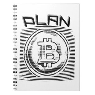 Caderno Espiral Bitcoin - Plano B de Criptomoedas