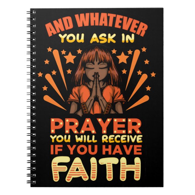 Caderno Espiral black christian woman african melanin sista sistas (Frente)