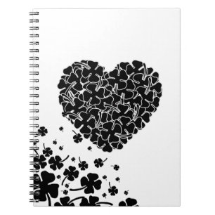 Caderno Espiral Black Clover Heart