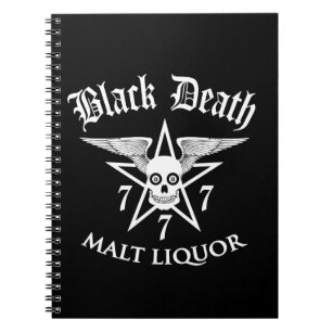 Caderno Espiral Black Death 777 - Malt Liquor