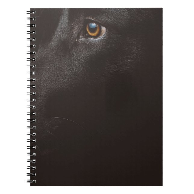 Caderno Espiral black lab (Frente)
