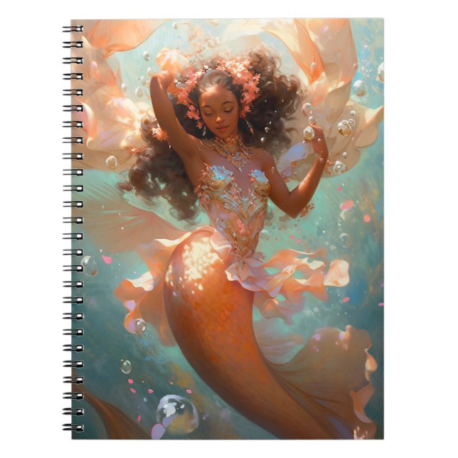 Caderno Espiral Black Princess Fantasy Art (Frente)