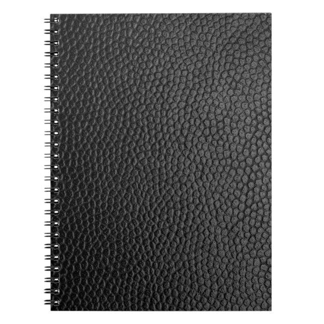 Caderno Espiral Black skin skin texture skin (Frente)