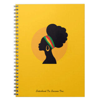 Caderno Espiral Black Women Reflecting