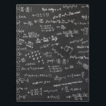 Caderno Espiral Blackboard Math<br><div class="desc">Blackboard with math formulas. Let everyone know how much you love math or a great gift for the scientifically and mathematically conscious.</div>