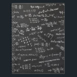 Caderno Espiral Blackboard Math<br><div class="desc">Blackboard with math formulas. Let everyone know how much you love math or a great gift for the scientifically and mathematically conscious.</div>