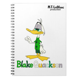 Caderno Espiral Blake Quackson