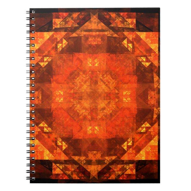 Caderno Espiral Blessing Abstract Art Notebook (Frente)