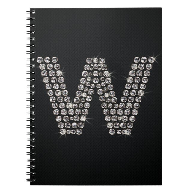 Caderno Espiral bling - W (Frente)