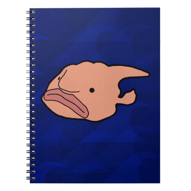 Caderno Espiral Blobfish (Frente)