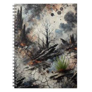 Caderno Espiral Bloco de Anotações Artístico Espiral