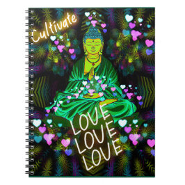 Caderno Espiral Bloco de Anotações Espiral Buda do Amor
