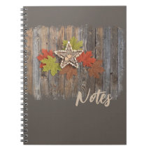 Bloco de anotações espiralado das estrelas de qued
