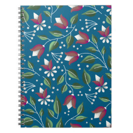 Caderno Espiral Bloco de anotações floral
