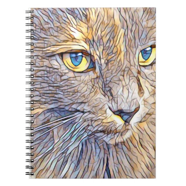 Caderno Espiral Bloco de anotações tranquilo (Frente)